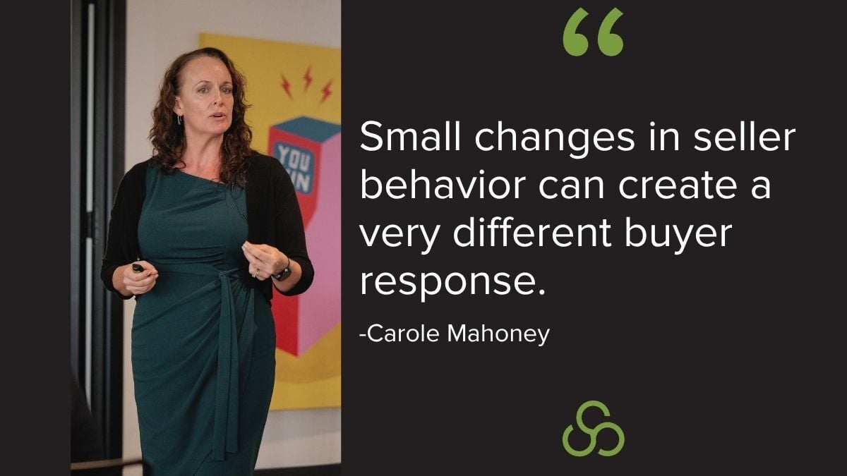 How seller behavior shapes buyer responses and sales outcomes
