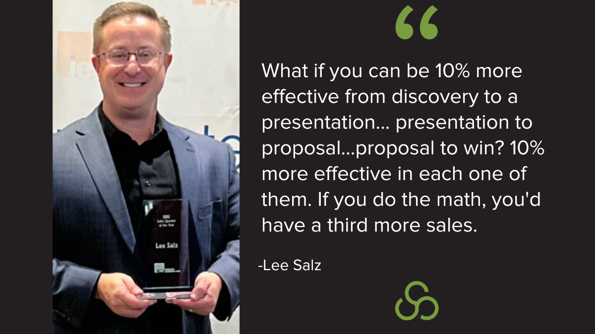 Lee Salz Sales differentiation and trust