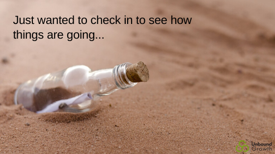 Message in bottle - blog