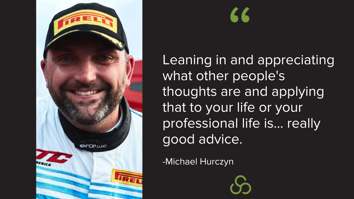 Michael Hurczyn - Advice for salespeople from a race car driver