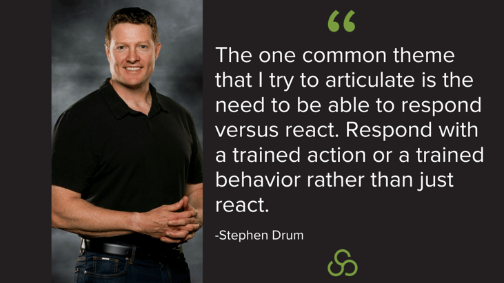 Stephen Drum - Importance of Preparedness