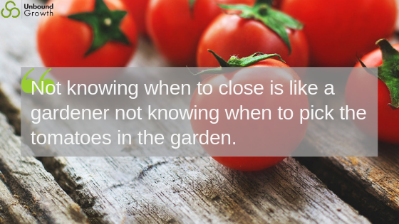 Tomatoes and closing